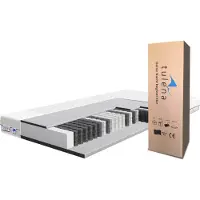 TULENA NOX Federkernmatratze Taschenfederkern Matratze 140 x 190 cm, H1 / H2, - Bezug waschbar - Basic