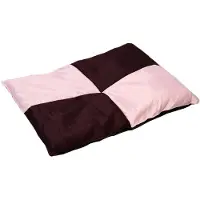 4myBaby GmbH Best For Pets Orthopädisches Hundebett 114x75cm Rosa-Aubergine mit Qualität Kiss VISCO