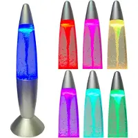 Kuny 14-Zoll-Tornadolampe, Dekorationslampe, Lampe mit automatischem Farbwechsel, Jugendzimmerdekor für Mädchen und Jungen, Miniaturkram mit USB-Kabel