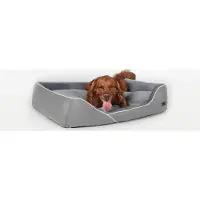 Raikou Ergonomisches Hundebett für kleine und große Hunde Schlafplatz waschbar Hundekorb flauschig weich strapazierfähiges, kuscheliges Design