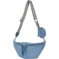 StyleBREAKER Umhängetasche "Halbmond Crossbody Bag Set 3-Teilig"