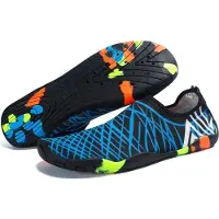 Odsellingaaa Wasserschuhe für Damen und Herren, Strand Aqua Schuhe Schnell Trocknend für Tauchen Surfen Yoga Poolübungen