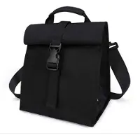 JORMFTTE Kühltasche, klein, groß, Lunchtasche, 10 l, Rolltop, isolierte Picknicktasche, erweiterbar, kleine Kühltasche für Reisen, Arbeit, Schule, Frauen, Kinder, Ausflug, Lebensmitteltransport