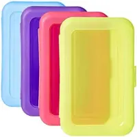 BundiGlassware Stiftebox, in verschiedenen Farben, 4 Stück, Mehrfarbig, Einfarbig