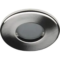 C-Light LED Badstrahler CCT GU10 dimmbar IP44 Rund alu gebürstet 5,5W 230V