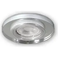 C-Light Flacher 230V LED Glas Spot S1370WH GU10-Modul 4,5W neutralweiss