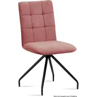 58 aufm Kessel Esszimmerstuhl (8er-Set) Devera 47x91x60 Schwarz/Rosewood