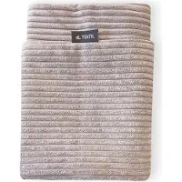 4L Textil MOLLY Hundekissen flauschig Cord Hundebett Grosse Hunde mit Bezug und Reißverschluss kuscheliges Hundekissen waschbar (Ersatzbezug, 60x50 cm, Beige (Stripes)