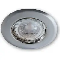 C-Light LED Einbaustrahler GU10 Dimmbar 230V SSD005 chrom - 7,5 W (PA-WW)