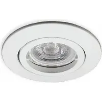 C-Light LED Spot Set GU10 230V 3 x 5,5W warmweiß für 68er Lochbohrung weiss
