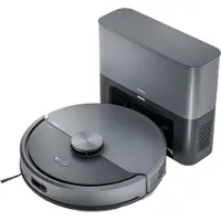 Medion Saugroboter mit Absaugstation und Wischfunktion X22 SW+ (Lasernavigation, Starke 5000Pa Saugkraft, 2in1 Roboterstaubsauger, präzise Kartenerstellung, Go & No Go Bereiche, mehrere Etagen) blau