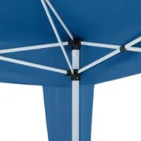B2X Faltpavillon 3x6m, blau, wasserabweisend, UV-Schutz