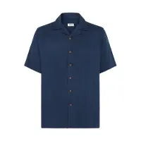 !Solid Herren Pablo Kurzarm Hemd Insignia Blue