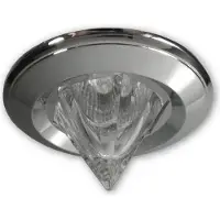 C-Light LED Spot Set Pyramide chrom glänzend 12V - 3 x 3W neutral weiß
