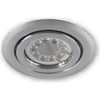 C-Light Dimmbarer LED Einbaustrahler 5W RGB + CCT GU10 230V - SSD004 chrom glänzend