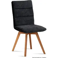 58 aufm Kessel Esszimmerstuhl (2er-Set) Dobra 47x92x60 Eiche geölt/Anthrazit