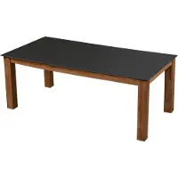 Inko Gartentisch Teakholz recycelt 160x90 cm Terrassentisch Tischplatte nach Wahl