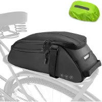Kuny Fahrrad Gepäckträgertasche, 8L Multifunktionale Fahrradtaschen für gepäckträger, Wasserdicht & Reflektierend fahrradtasche gepäckträger Rucksack