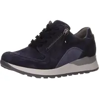 Waldlaufer Schnürhalbschuhe in blau, Gr. 8
