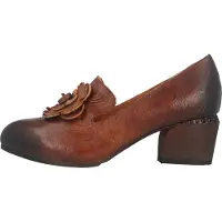 Spring Step Spring Footwear NOORA Pumps in Übergrößen Braun NOORA-BR große Damenschuhe