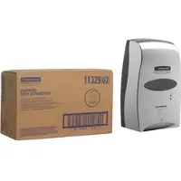 Kimberly-clark ProfessionalTM Elektronischer Hautpflegespender, berührungslose Abgabe - Kassette / Verchromt /1.2 Ltr - 1 Dispenser | Karton (1 Spender)