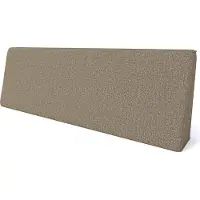 Pillows24 - Palettenkissen mit abnehmbarem Bezug - Seitenkissen | Polster für Europaletten 120x80 Sofa - Wasserfest - Outdoor/Indoor | Cappuccino