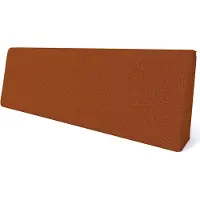 Pillows24 - Palettenkissen mit abnehmbarem Bezug - Rückenkissen | Polster für Europaletten 120x80 Sofa - Wasserfest - Outdoor/Indoor | Orange