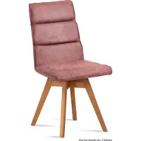 58 aufm Kessel Esszimmerstuhl drehbar (4er-Set) Doris 47x92x60 Eiche geölt/Rosewood