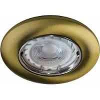 C-Light LED Spot Set 0165 messing gold gebürstet 12V - 3 x 3W neutral weiß