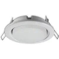 C-Light LED Einbaustrahler GX53 230V weiss 5W warm weiß