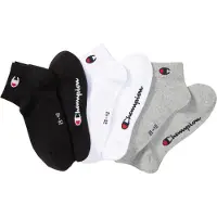 Champion Kurzsocken "6pk Quarter Socks" Packung, 6 Stk. tlg. für Fitnessaktivitäten, sportlicher Stil, elastisches Material