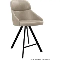 58 aufm Kessel Thekenstuhl (2er-Set) Derzhka 52x99x63 Schwarz/Natur