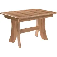 58 aufm Kessel Esstisch ausziehbar Darya 120 x 80 x 75 Esszimmertisch Kernbuche lackiert 12081