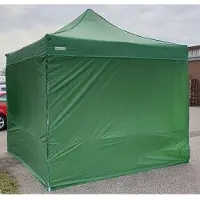 Pártystany-Jiín s.r.o. Faltpavillon 2x2m ALU Standard 4St. volle Seitenwand - Grün