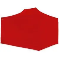 Ambitent Faltpavillon 3x4,5m Stahl Standard - 4pcs volle Seitenwände - Blau