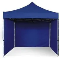 Pártystany-Jičín s.r.o. Faltpavillon 3x3m Stahl Standard - 4pcs volle Seitenwände - Blau