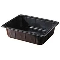 Duni Bakke 1-rum 1/2 GN 3400 ml 325x176x50 mm PP Sort,100 Stk/krt