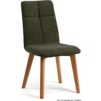 58 aufm Kessel Esszimmerstuhl (2er-Set) Dillian 47x92x60 Eiche geölt/Khaki