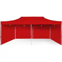 Pártystany-Jiín s.r.o. Faltpavillon 3x6m ALU Premium Vollseiten - Schwarz