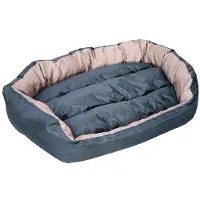 4myBaby GmbH Best For Pets Orthopädisches Hundebett 150x120xcm mit Qualität Deluxe Chocolate 5 Große Hundekissen Ortho-Medic VISCO Kissen