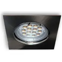 C-Light LED Einbaustrahler 0210 alu gebürstet 12 V - 3 W (HL) warmweiss
