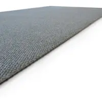 Floordirekt Schmutzfangmatte Hong Kong Extra Robust Rutschfest Grau 120 x 1500 cm