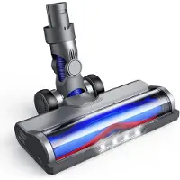 Zimtky Hartboden-Aufs?tze fš¹r Dyson V6 Staubsauger mit LED-Lichtern, Bš¹rstenmotor-Kopf Ersatzteile fš¹r DC59 DC61 DC62 DC74