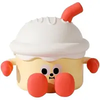 LAMON Eiscreme-Nachtlicht für Kinder, Touch-Steuerung, Silikon-Nachtlicht für Kinder, LED-Baby-Kawaii-Pflegelicht mit USB-Aufladung, geeignet für Babyzimmer