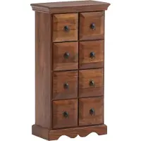 Woodkings Kommode Merlow Akazie 8 Schub