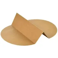 Duni GmbH Kartonteiler RONDA 1300 ml für 196014 Braun Karton FSC/PLA 263x173x1 | Packung (500 Stück)