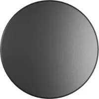 Beneito Faure Mac Wall XL Schwarz - 20 W LED-Wandleuchte mit CCT-Schalter, 2700 K/3200 K/4000 K, Aluminium, 360-Grad-Wandleuchte -