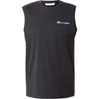 Champion Ärmelloses Baumwollshirt für Herren Icons - Schwarz - XL