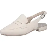 Rieker Damen flache Pumps mit Riemchen 43170, Größe:37 EU, Farbe:Beige