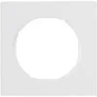 Berker 10112289, Weiß, Schraubenlos, , Glänzend, 1 Stück(e)